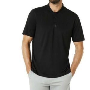 Oakley Polo Shirt Blackout Collared NWT Black Logo